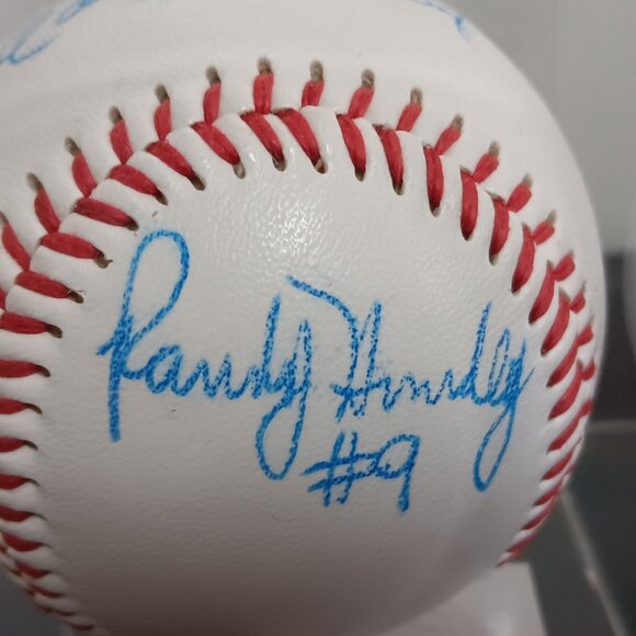 HOF Manager Earl Weaver W/ Randy Hundley Signature baseball - Picture 3 of 5